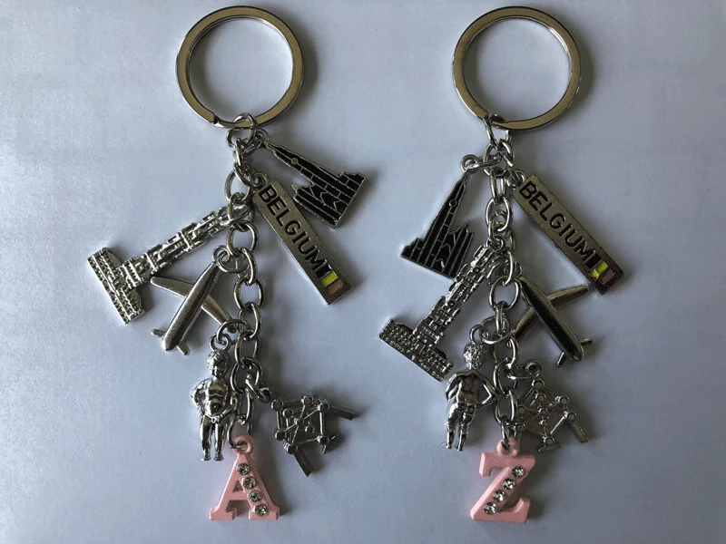 PCP KEYRINGS LETTERS